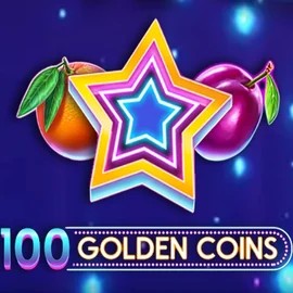 100 Golden Coins slot icon by Amusnet Interactive, available at Gambloria Casino