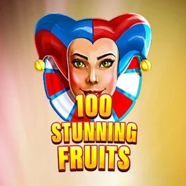 Slots logo of 100 Stunning Fruits from SYNOT Games at Gambloria Casino