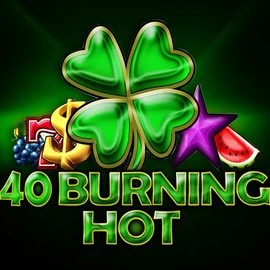 40 Burning Hot logo by Amusnet Interactive at Gambloria Casino