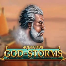 Official Slots logo: Age Of The Gods: God of Storms by Playtech at Gambloria Casino