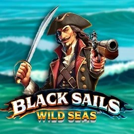 Official Slots logo: Black Sails Wild Seas by Infinity Dragon Studios at Gambloria Casino