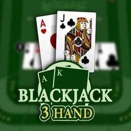 Blackjack 3H (Habanero) slot logo by Habanero at Gambloria Casino