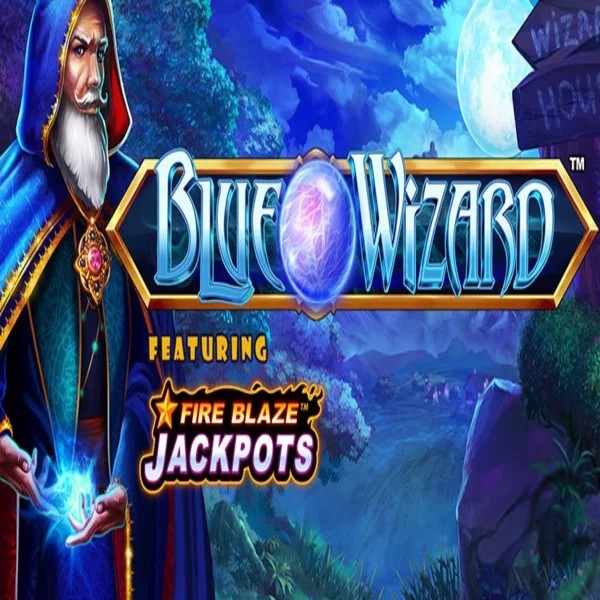 Blue Wizard Fire Blaze Jackpots online slot from Rarestone Gaming – play at gambloriaa.com