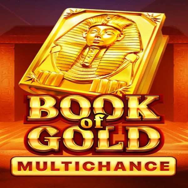 Book of Gold Multichance by Playson, showcased at gambloriaa.com – game logo
