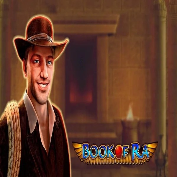 Book of Ra logo – Slots by Greentube at Gambloria Casino