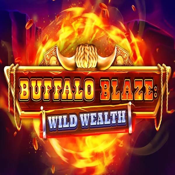 Buffalo Blaze Wild Wealth logo by OctoPlay at Gambloria Casino