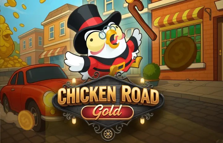 Chicken Road Gold logo – Casino Games by InOut at Gambloria Casino