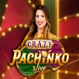 Crazy Pachinko slot visual from Evolution available on gambloriaa.com
