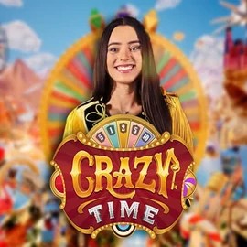 Crazy Time casino game by Evolution – featured logo at Gambloria Casino