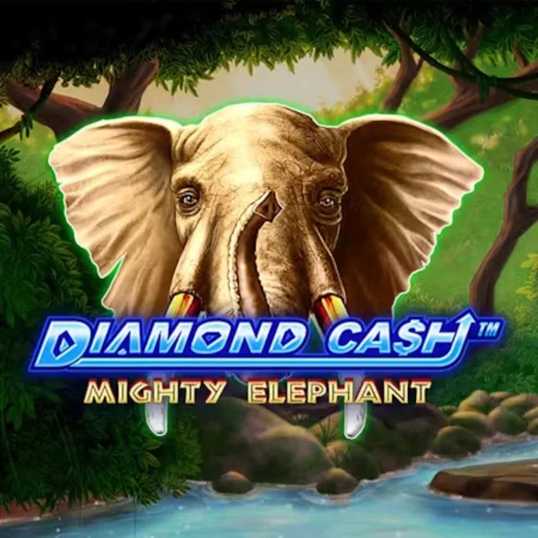 Try Diamond Cash Mighty Elephant slot by Greentube on gambloriaa.com – logo image
