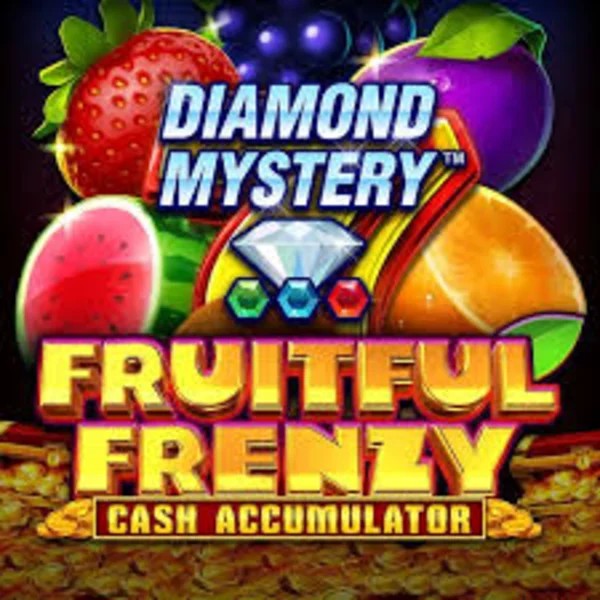Diamond Mystery Fruitful Frenzy Cash Accumulator by Greentube, showcased at gambloriaa.com – game logo