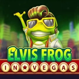 Elvis Frog In Vegas slot visual from BGAMING available on gambloriaa.com