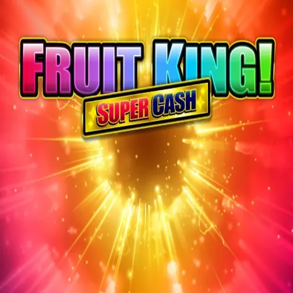 Fruit King Super Cash online game logo by Greentube on gambloriaa.com