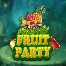 Fruit Party slot logo by Top Trend Gaming at Gambloria Casino