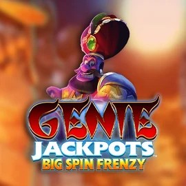 Genie Jackpots: Big Spin Frenzy slot visual from Blueprint Gaming available on gambloriaa.com