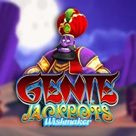 Genie Jackpots Wishmaker logo by Blueprint Gaming at Gambloria Casino