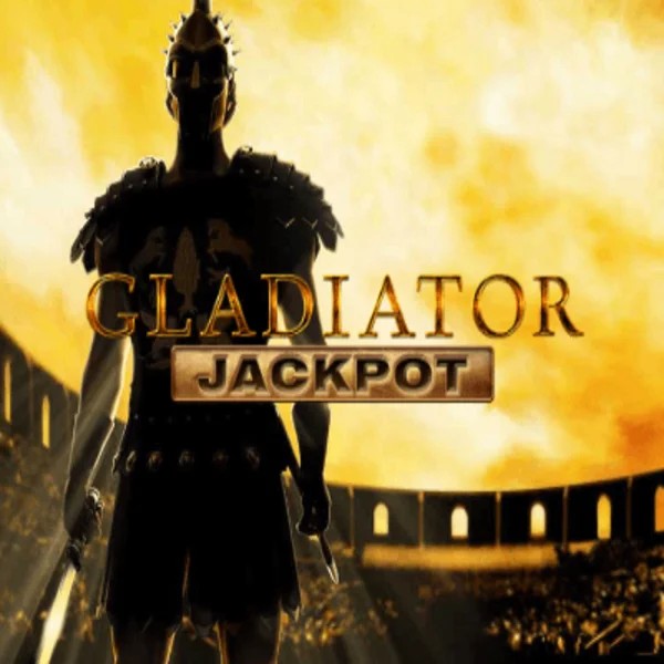 Gladiator Jackpot logo – Slots by Playtech at Gambloria Casino