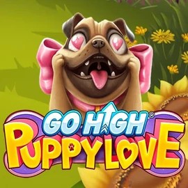 Go High Puppy Love logo by RubyPlay Gambloria Casino