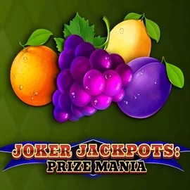 Joker Jackpots: Prize Mania slot logo by OctoPlay at Gambloria Casino
