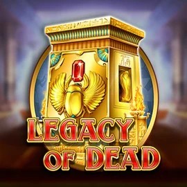 Legacy of Dead game by Play'n GO – logo hosted on Gambloria Casino