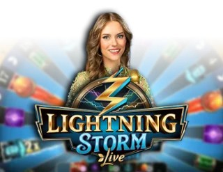 Lightning Storm logo by Evolution Gambloria Casino