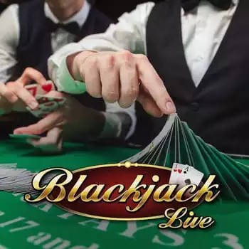 Live Blackjack by Evolution, showcased at gambloriaa.com – game logo