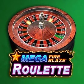Official Table Games logo: Mega Fire Blaze Roulette by Playtech at Gambloria Casino