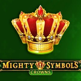 Mighty Symbols Crowns slot icon by Wazdan, available at Gambloria Casino