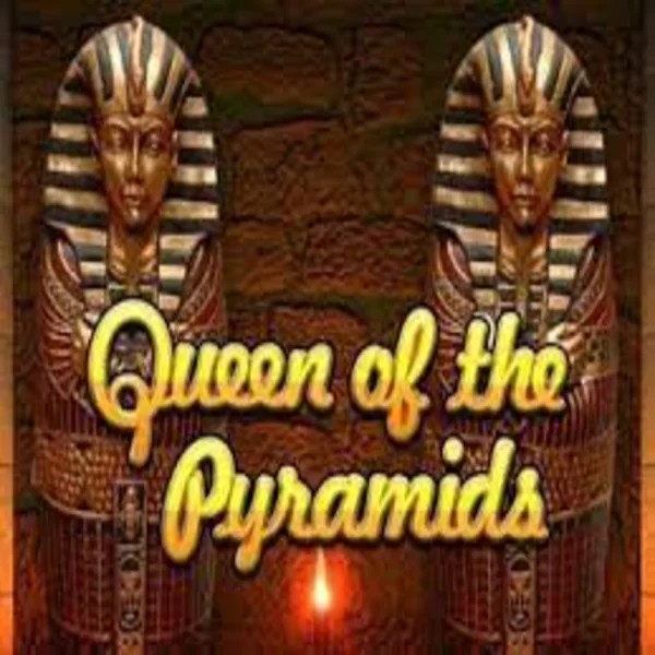 Queen of the Pyramids slot visual from Playtech available on gambloriaa.com