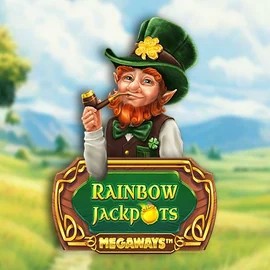 Rainbow Jackpots Megaways casino game by Red Tiger Gaming – featured logo at Gambloria Casino