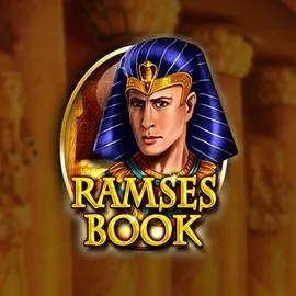 Official Slots logo: Ramses Book Deluxe by Gamomat at Gambloria Casino