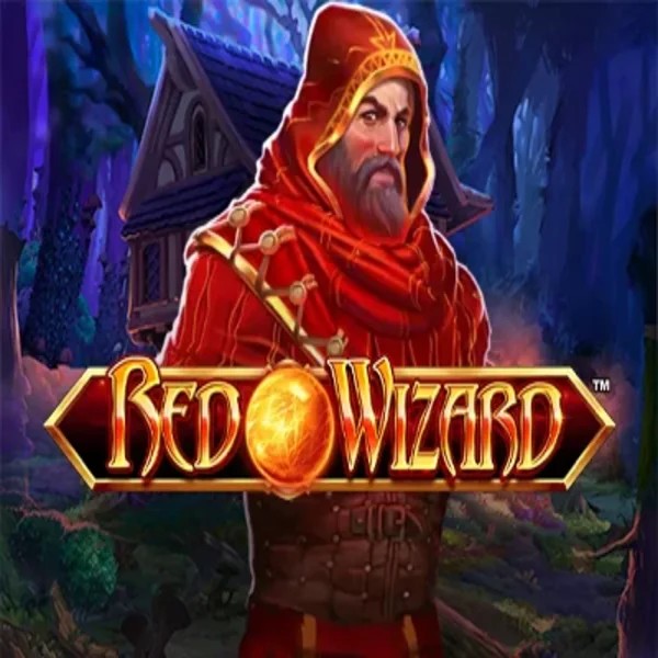 Red Wizard online game logo by Rarestone Gaming on gambloriaa.com