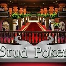 Stud Poker 3D slot visual from iSoftBet available on gambloriaa.com