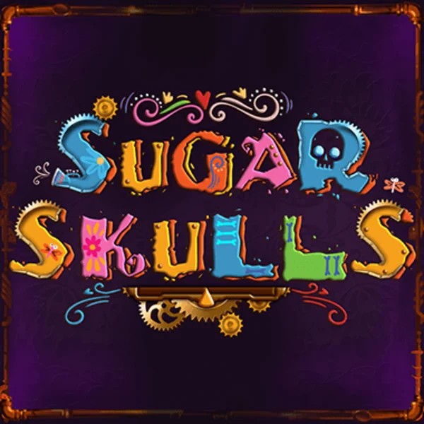 Enjoy Sugar Skulls by Booming Games – logo hosted on gambloriaa.com