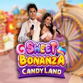 Sweet Bonanza Candy Land Live by Pragmatic Play, showcased at gambloriaa.com – game logo