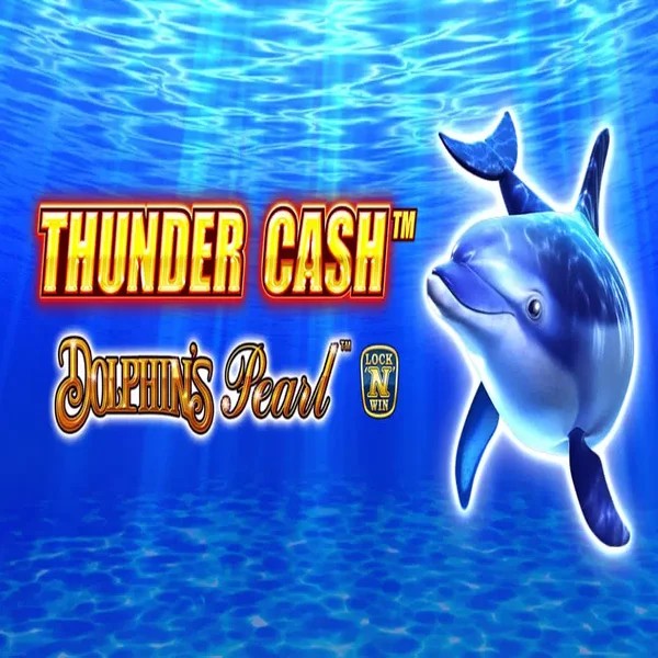 Thunder Cash Dolphins Pearl game by Novomatic – logo hosted on Gambloria Casino
