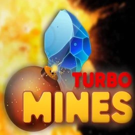 Turbo Mines logo – Casino Games by Turbo Games at Gambloria Casino