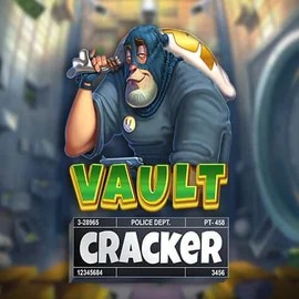 Vault Cracker online game logo by Red Tiger Gaming on gambloriaa.com